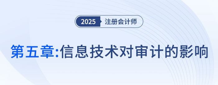 第五章信息技術(shù)對(duì)審計(jì)的影響_2025年注會(huì)審計(jì)習(xí)題隨章演練