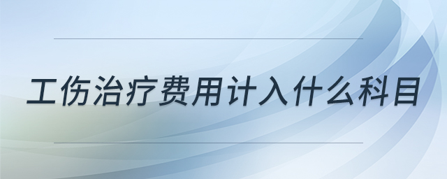 工傷治療費(fèi)用計(jì)入什么科目