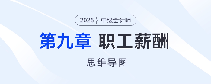 2025年中級(jí)會(huì)計(jì)實(shí)務(wù)思維導(dǎo)圖——第九章：職工薪酬