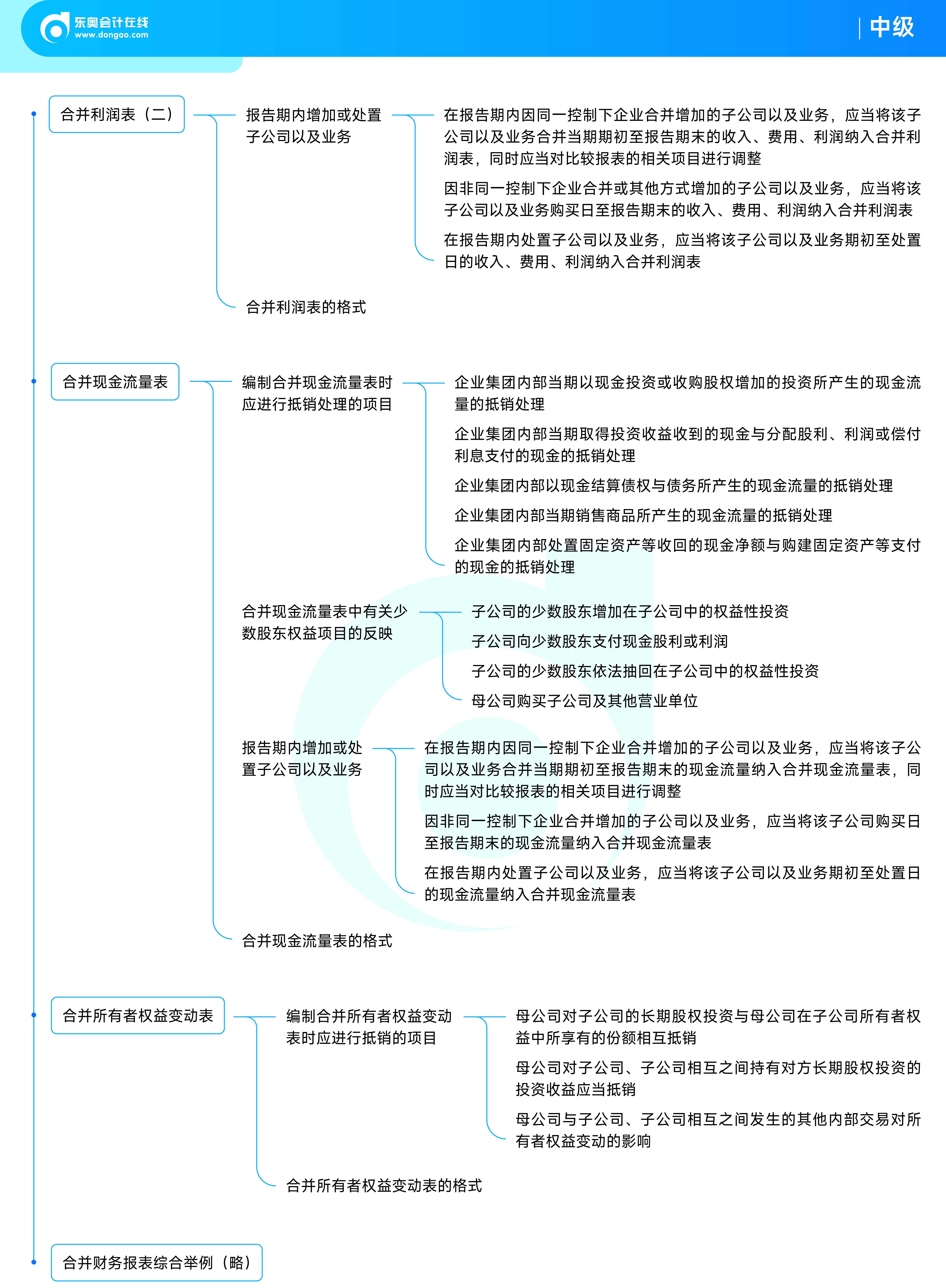 《中級會計實務(wù)》思維導(dǎo)圖_2企業(yè)合并與合并財務(wù)報表