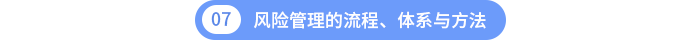 第七章：風(fēng)險管理的流程、體系與方法