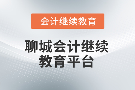 2025年聊城會計人員繼續(xù)教育平臺是什么？