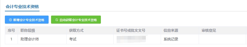 恭喜初級(jí)考生獲取助理會(huì)計(jì)師職稱