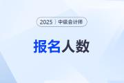 北京市2025年中級會計(jì)考試報(bào)名人數(shù)為7.18萬人