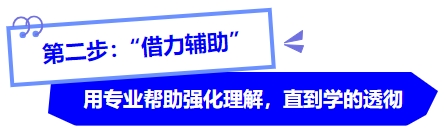 中級會計(jì)第二步：“借力輔助”